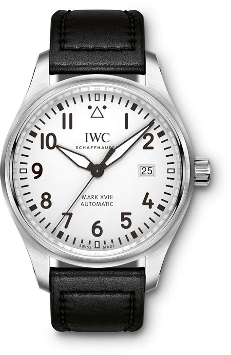 iwc pilot bianco|iwc pilot's watches.